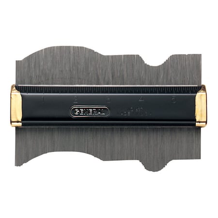 General Tools General 6 in. L X 3-1/2 in. W Contour Gauge 1 pc 837